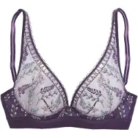 LASCANA Soutien-gorge vert clair / prune / poudre