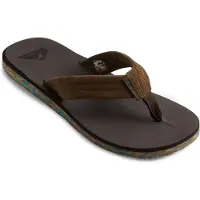 Quiksilver Séparateur d'orteils 'Carver' brun foncé