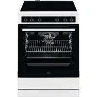 AEG CCB6206ABW, plaque de cuisson, 60 cm, classe énergétique A, blanche