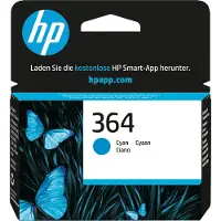 HP 364 (CB318EE) - Cyan - Cartouche d'encre