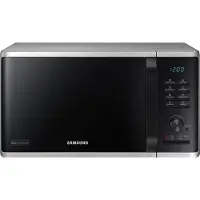 Samsung Micro-ondes solo 23l 800w silver/noir - - MS 23 K 3555 ES -