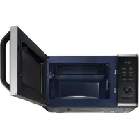 Samsung Micro-ondes solo 23l 800w silver/noir - - MS 23 K 3555 ES -