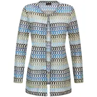 Goldner Cardigan bleu / menthe / noir / blanc