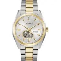 Bulova Montre Seul Le Temps Homme Bulova Surveyor Informel Cod. 98a284 Bulova