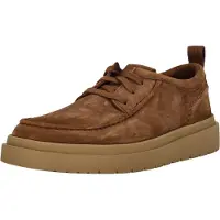 Clarks pour homme. 26180865 Polden Moc chaussures en cuir marron (40), Plat, Lacets, Casuel
