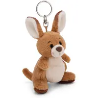 Magni Femmes, Porte-clés, NICI Schlüsselanhänger Känguru Kelly 10cm, Beige, Marron