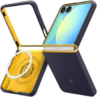 Spigen Coque Nano Pop MagFit pour Samsung Galaxy Z Flip 7 - Blueberry Navy