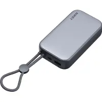 Aukey Spark Sling (10000 mAh, 37 Wh), Chargeur de secours, Gris