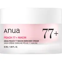 ANUA PEACH 77 NIACIN ENRICHED CREAM 50ml - Crème hydratante et éclaircissante pour le visage