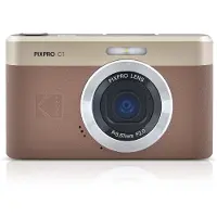 Kodak Appareil photo numérique Pixpro C1 CMOS 5x 16MP Marron - Bundle