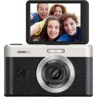 Kodak Appareil photo numérique Pixpro C1 CMOS 5x 16MP Noir - Bundle