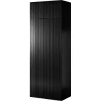 Cama Armoire Pafos 2d Base 90x55,5x45 Noir Mat