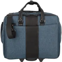 Dermata Valisette bleu-gris / noir