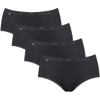 Sloggi Slip 'Basic+' noir / blanc