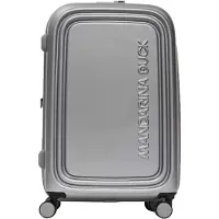 Mandarina Duck Logoduck + Szv32 Trolley Bag Argenté