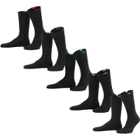 Dim Chaussettes 'Eco' mélange de couleurs / noir