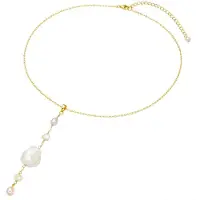 Valero Pearls Chaîne or / blanc perle