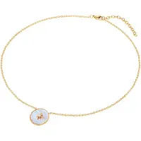 Valero Pearls Chaîne or / blanc