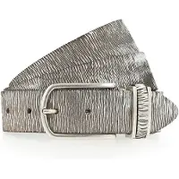 B.belt Ceinture beige foncé / argent