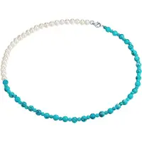 Valero Pearls Chaîne turquoise / blanc