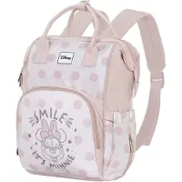Disney Sac à dos 'Minnie Mouse' gris foncé / rose / blanc
