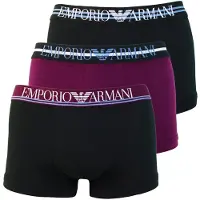 Emporio Armani Boxers bleu roi / cyclamen / noir / blanc