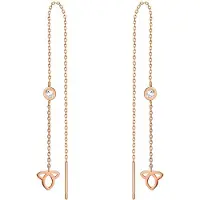 Eastside Boucles d'oreilles or rose