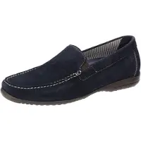 Sioux Chaussons pour hommes Giumelo-700-H, couleur bleu, style décontracté