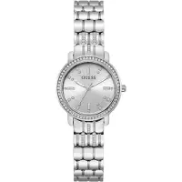 GUESS Montre à affichage analogique argent