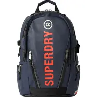 Superdry Sac à dos 'Tarp' marine / rouge orangé / blanc