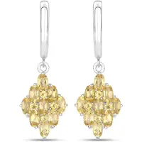 Rafaela Donata Boucles d'oreilles jaune / argent