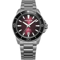 Police Thornton Watch Noir Homme