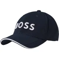 BOSS Casquette 'US-1' bleu foncé / blanc