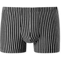 Schiesser Boxers ' 95/5 Essentials ' noir / blanc chiné