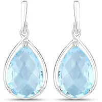 Rafaela Donata Boucles d'oreilles bleu ciel / argent