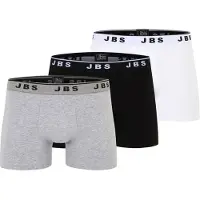 JBS Boxers gris / noir / blanc