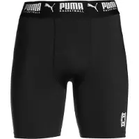 Puma Sous-vêtements de sport 'Hoops Team' noir / blanc