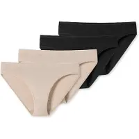 Schiesser Slip ' Modal Essentials ' beige / noir