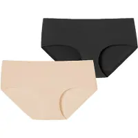Schiesser Culotte 'Invisible Soft' nude / noir