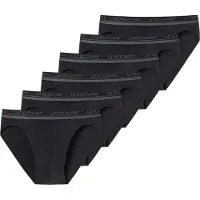 Schiesser Slip 'Uncover' gris / noir