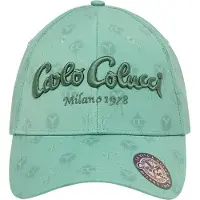 Carlo colucci Casquette ' Dengel ' vert / noir / blanc