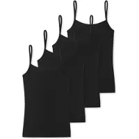 Schiesser Maillot de corps 'Essentials' noir