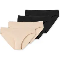 Schiesser Slip ' Serie "95/5" ' beige / bleu nuit