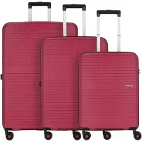 American Tourister Ensemble de bagages 'Summer Hit' magenta