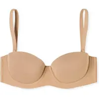 Schiesser Soutien-gorge ' Bandeau mit Schale - Unique Micro ' beige