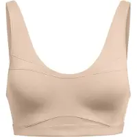 Under Armour Smartform Evolution Medium Support Sports Top Beige M Femme