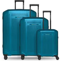 SMARTBOX Ensemble de bagages 'Edition 02' bleu foncé / noir