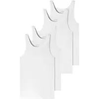 Schiesser Maillot de corps blanc