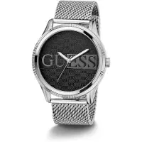 GUESS Montre à affichage analogique 'GD REPUTATION' argent
