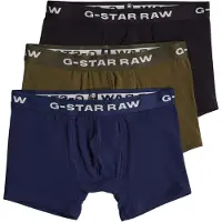 G-Star Boxers bleu foncé / olive / noir / blanc